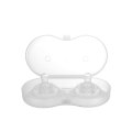 Anti-colic breastfeeding silicone gel nipple shield